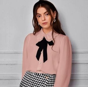 Pink SHEIN blouse, size 6/M